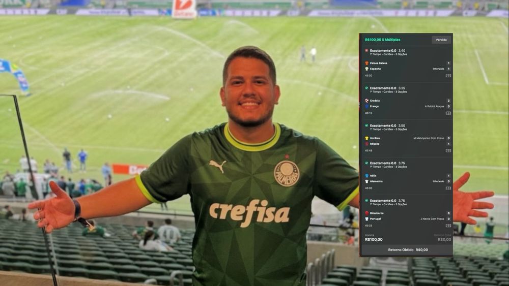 "Sacanagem, velho!": Coringa da Bet mostra aposta combinada e lamenta em vídeo 